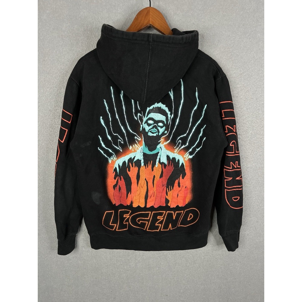 RARE The Weeknd XO Hoodie 2017 Legend of The Arena Fall‎ Tour Teal Small Starboy